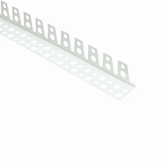 Угол штукатурный арочный "Идеал" 25*25 *2,5м белый