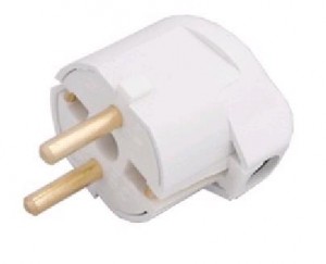 Bylectrica ВИЛКА В16-242 16А 250В (АБС пластик,латунь, угловая)