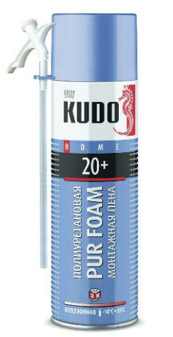 KUDO HOME 20+ пена полиуретановая монтажная 650мл