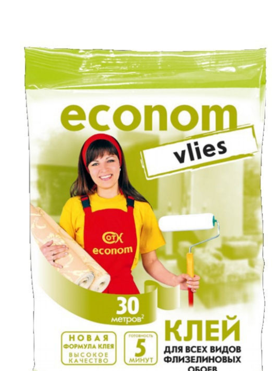 Клей обойный "ECONOM" флизелин 250гр