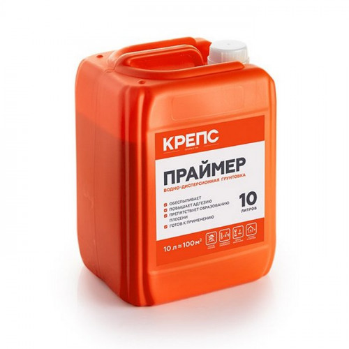  "КРЕПС" Грунт глубокого проникновения (праймер) 10л 