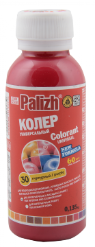 Колер.паста "Палитра" 0,1л №30 пурпурный