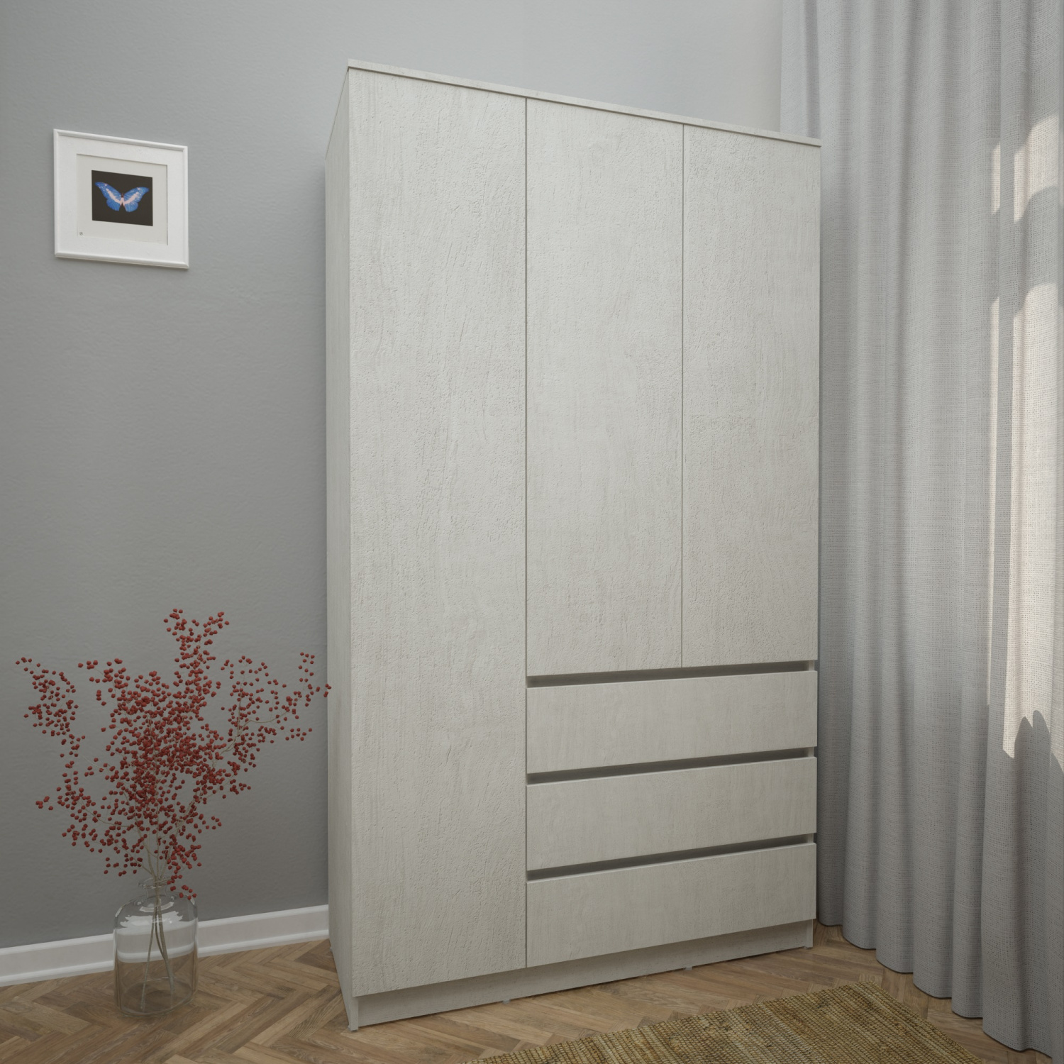 "Вена" Шкаф 24 3ств с 3ящ