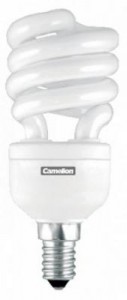 ЛАМПА CAMELION 15W Е14 Sp 2700 100*50