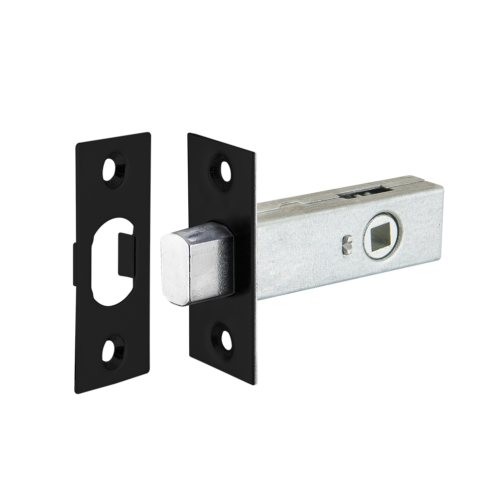 Задвижка врезная METDF-45 (DF-45) BL черный (44471) Аякс