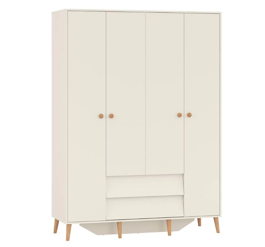 "Афина" Шкаф 4дв с 2 ящ