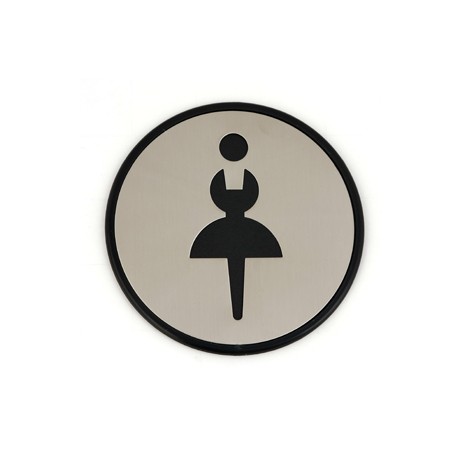 Табличка Fpecs SP-02-INOX-girl