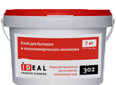 Клей 302 Ideal водно-дисперсионный 7кг