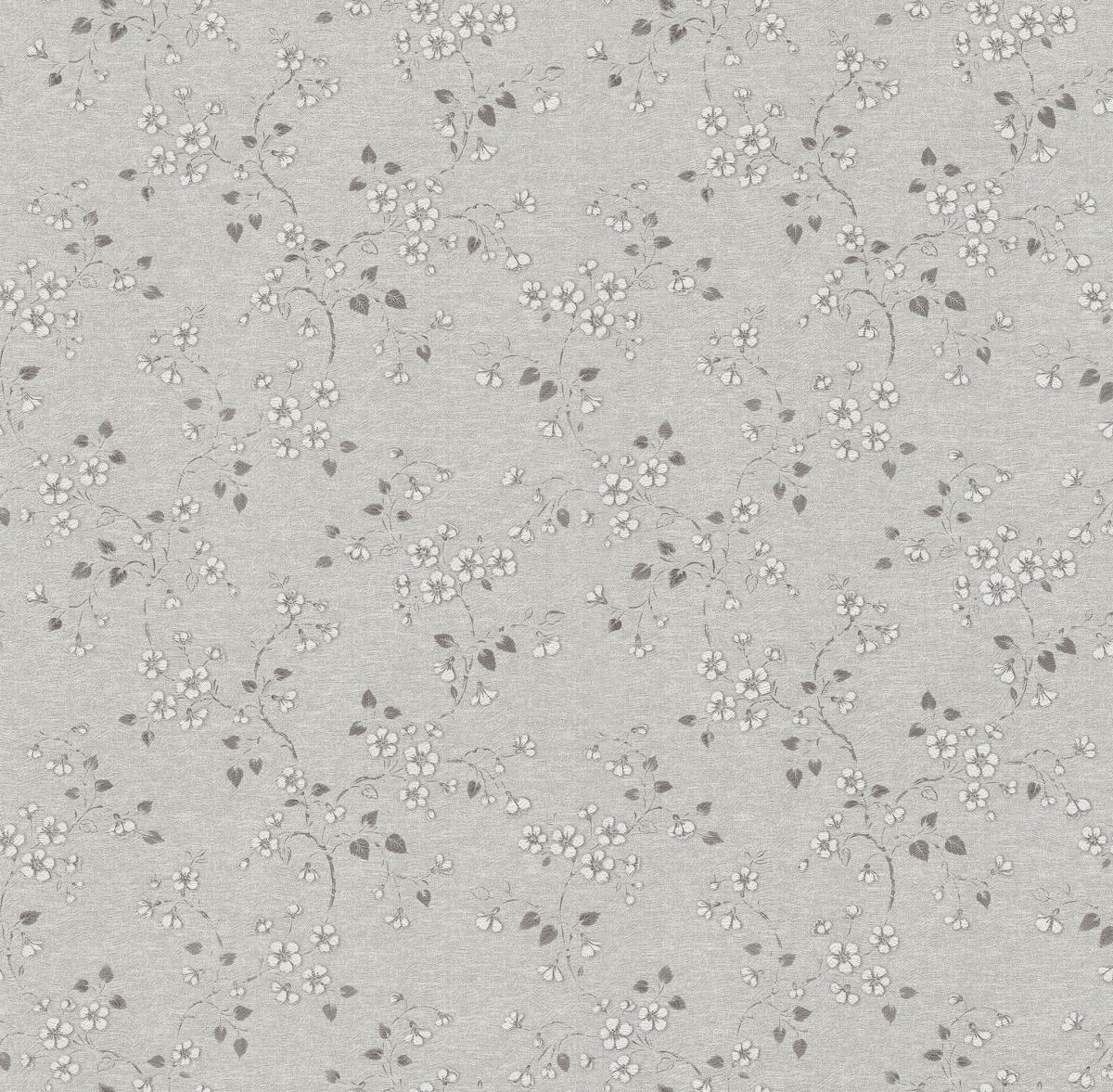 Обои Дарлинг 6303-5 дупл. с перл.(серый)/Малекс