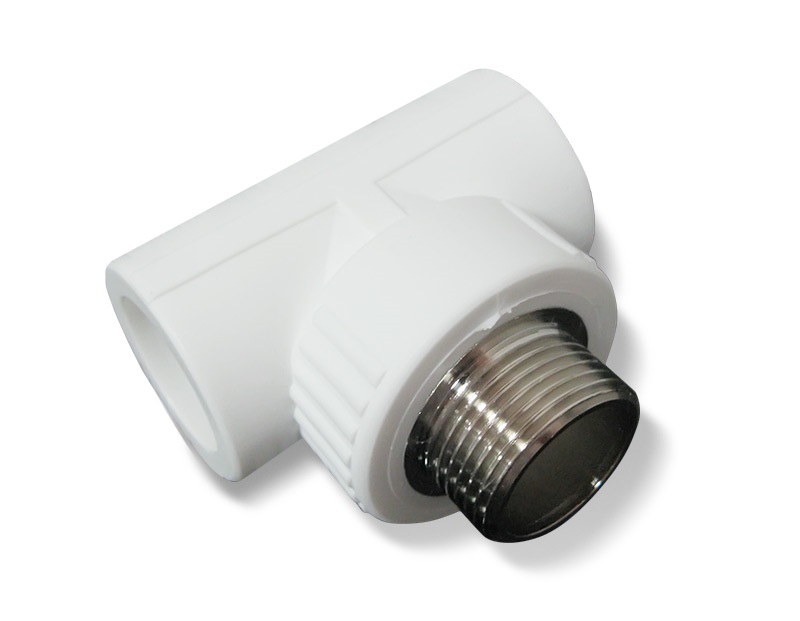 Тройник PP-R Дн25*3/4" Наружн.резьба