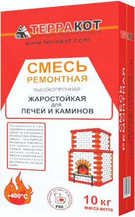 Смесь ремонтная"Терракот" жарост.5кг