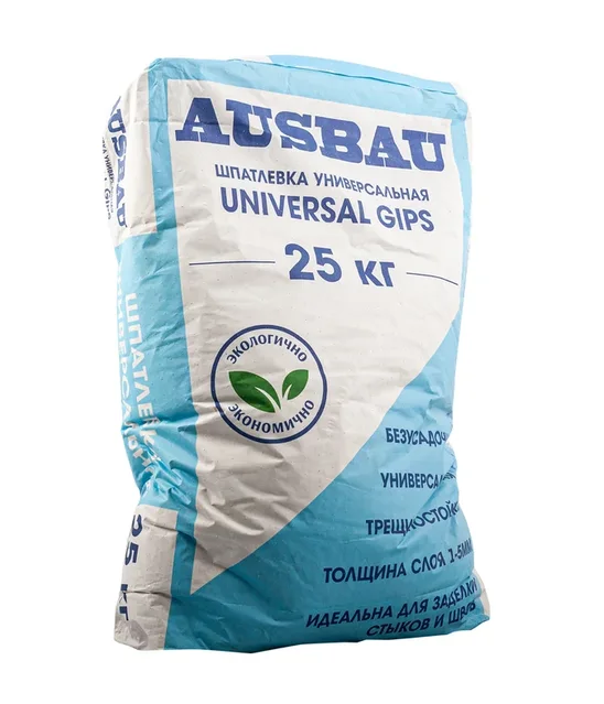 AUSBAU Шпаклевка UNIVERSAL GIPS (25кг)