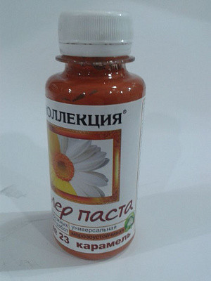 Колер.паста "Коллекция" 0,1л №23 карамель