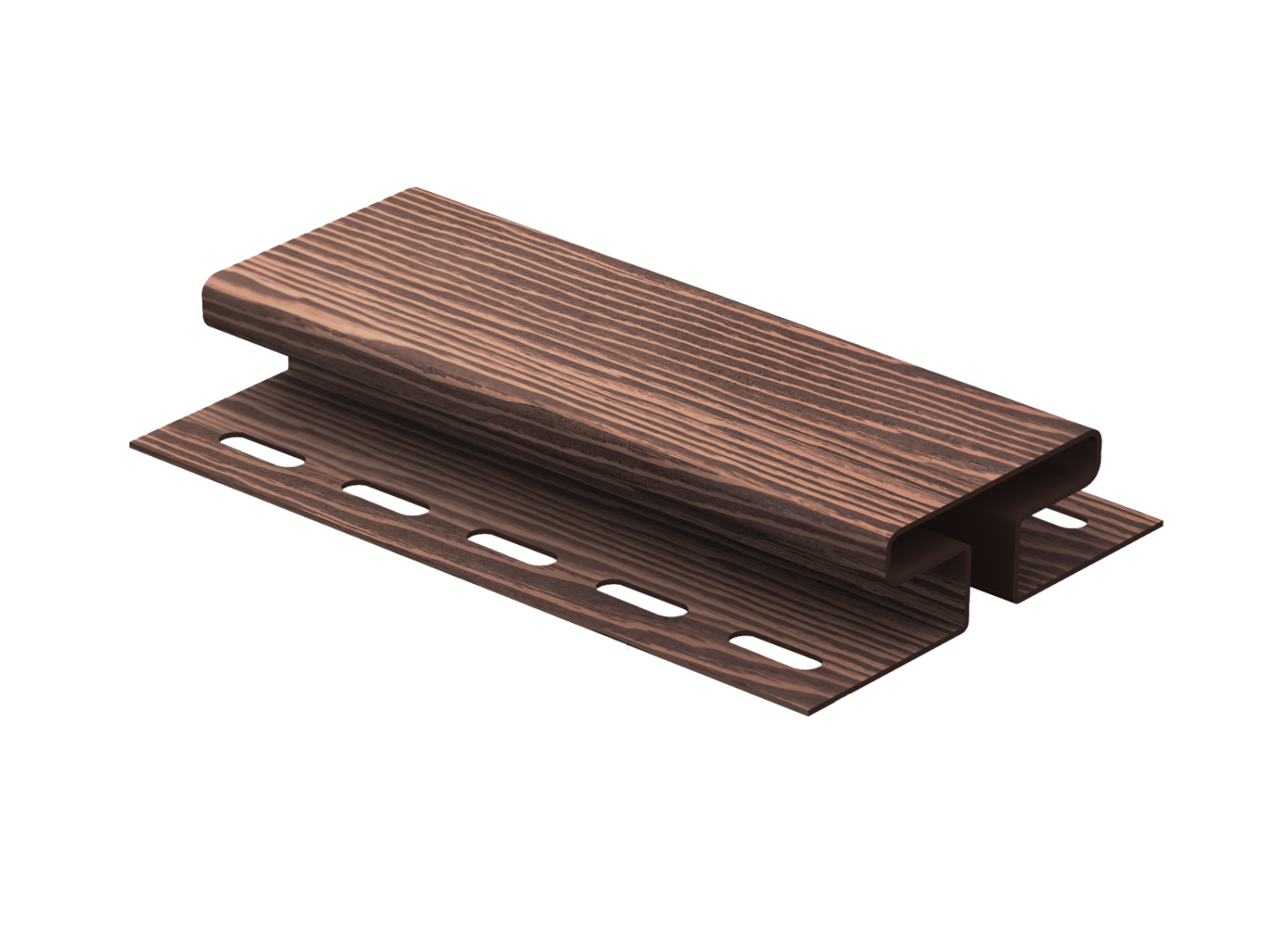 Сайдинг "Ю-Пласт" соединитель Timber Дуб мореный 3,05м.