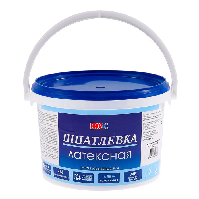 Шпатлевка латексная "BROZEX" 5кг