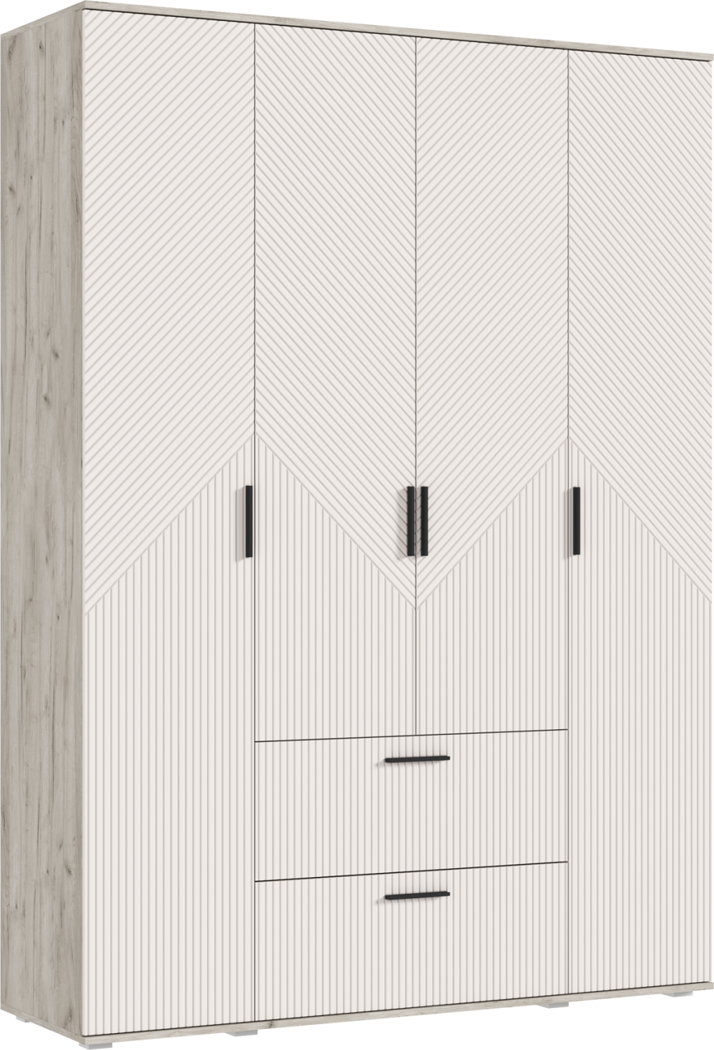 "Сильвия" Шкаф 4дв