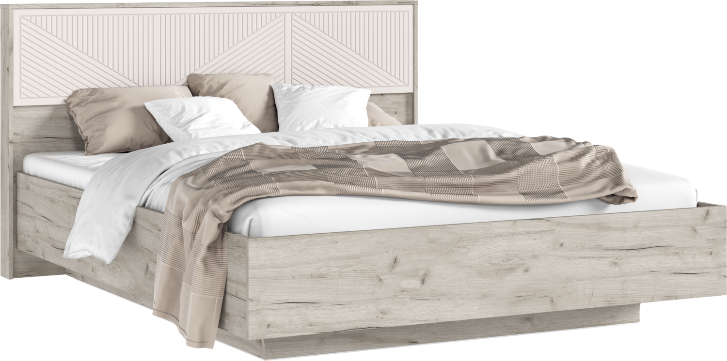 "Сильвия" Кровать парящая с деревянным основанием