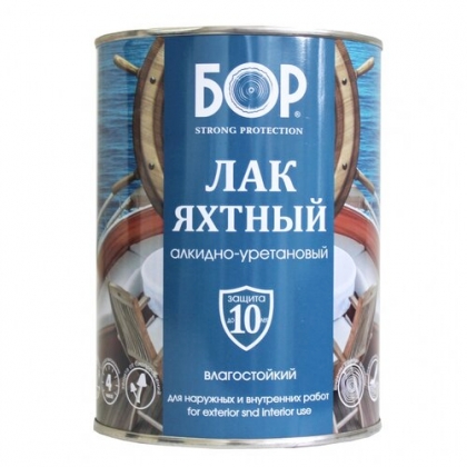 БОР Лак яхтный глянцевый (0,7 л) 