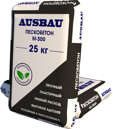 AUSBAU Пескобетон М-300 (25кг)