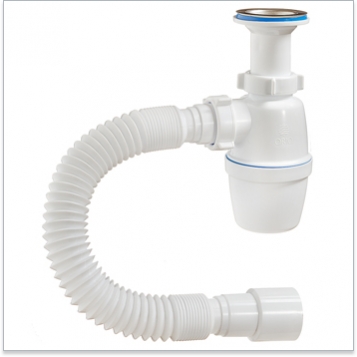 40029 Сифон "Орио" 1/2 40 с гибкой трубой А