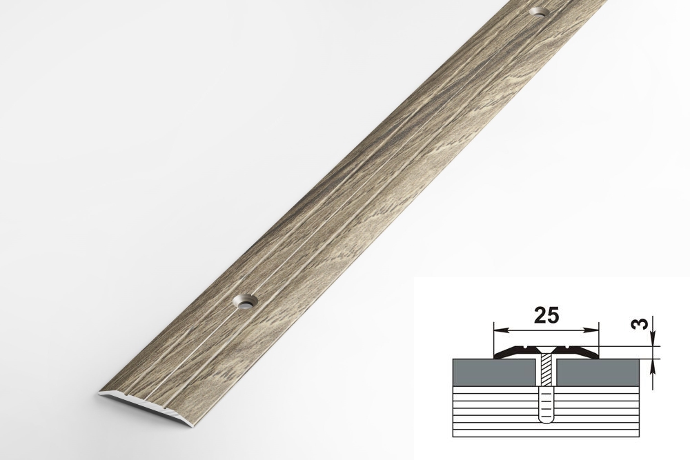 ПОРОГ ПС 01-1800-R159 (дуб английский)