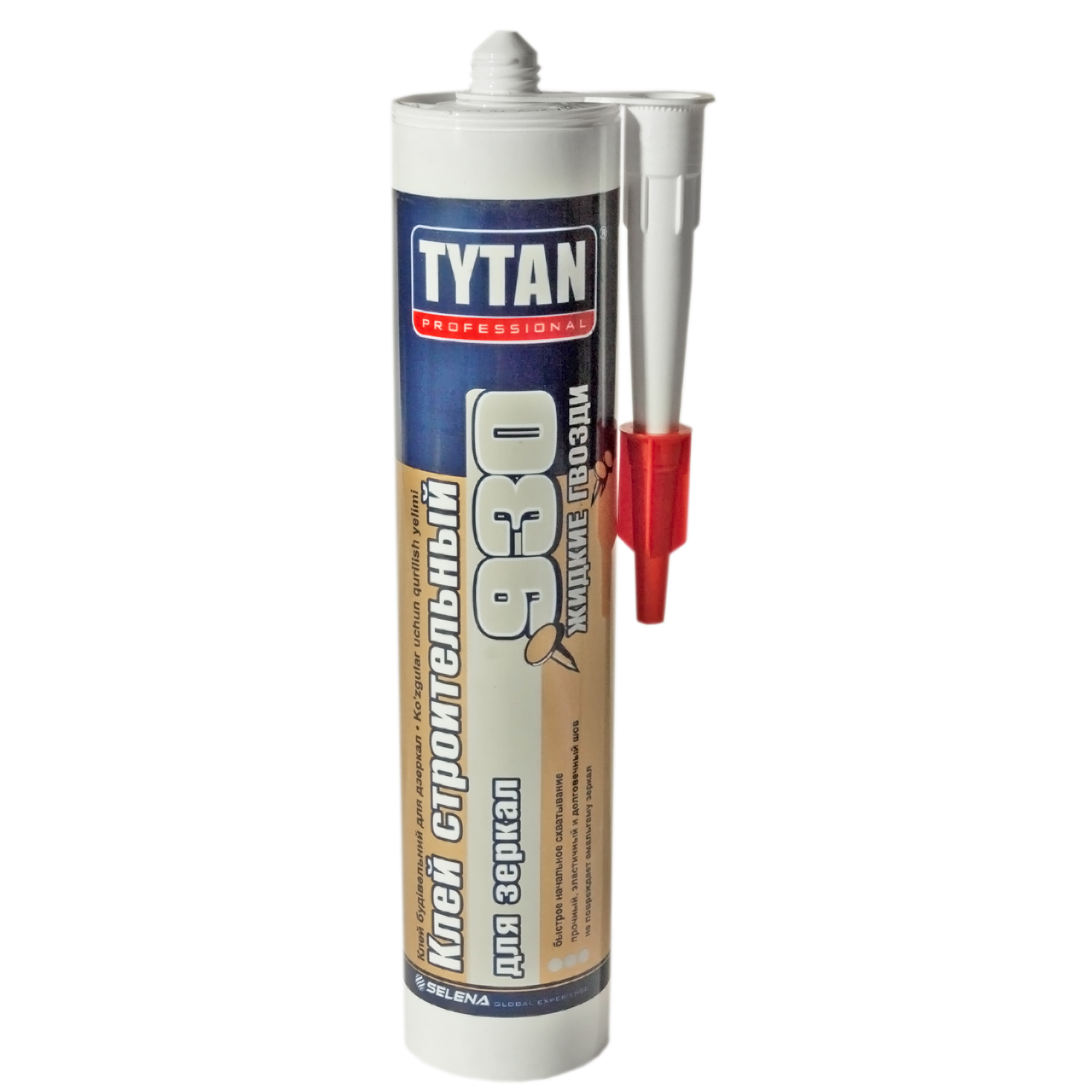 "TYTAN" Professional Строительный клей для зеркал бежевый №930 380г 23301
