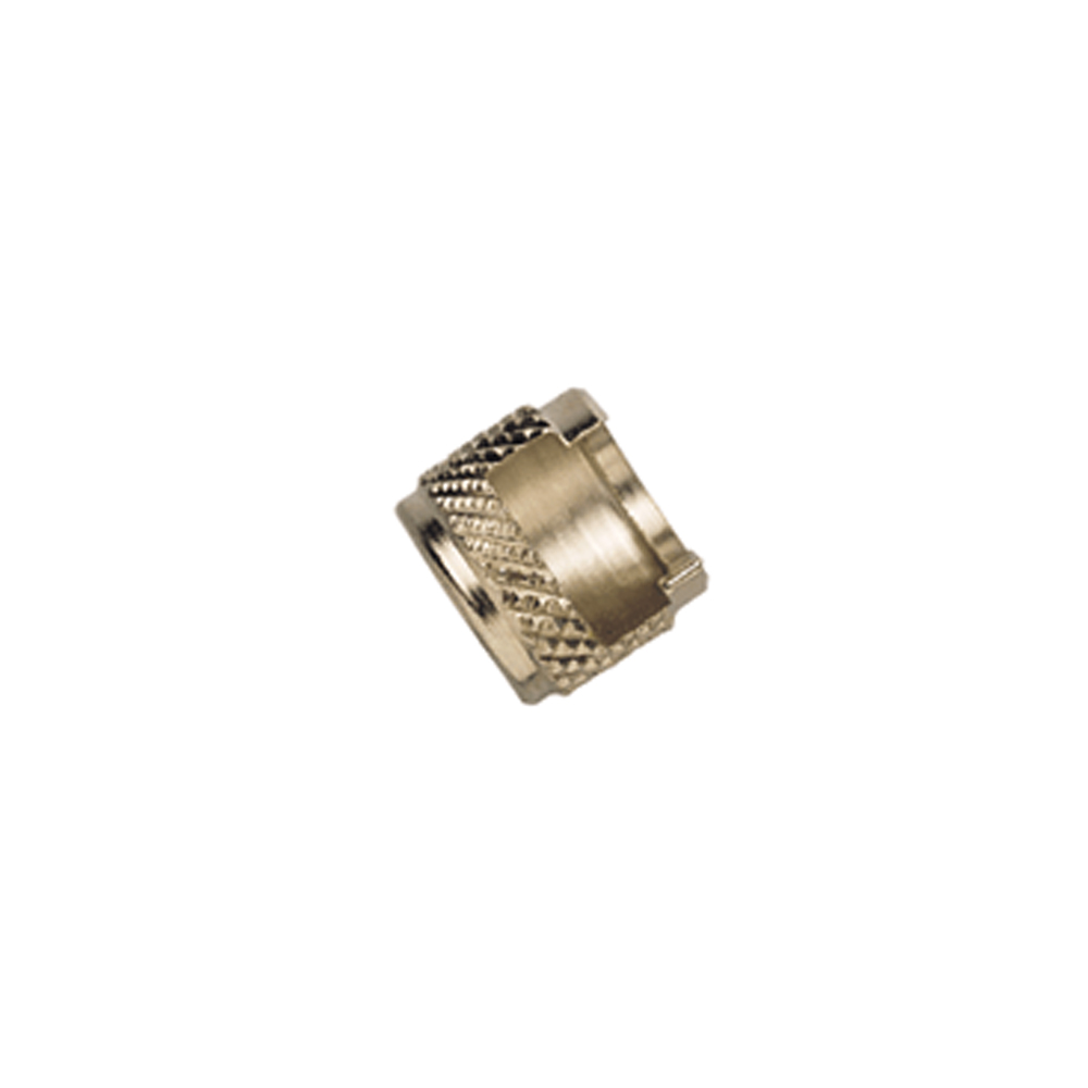 756120 Рифленая гайка с внутренней резьбой 1/4"(по