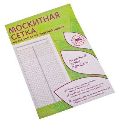 Москитная сетка д/дверей 0,9*2,1м, на магнитах