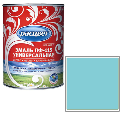 ЭМАЛЬ Универсальная "РАСЦВЕТ" СВ-ГОЛУБАЯ 1,9 КГ