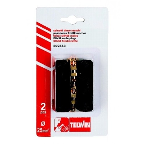 802559 Telwin разъём 2шт 50мм