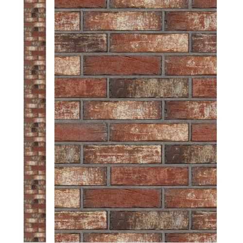 Дизайн панели PANDA "Состаренный кирпич"  01420 фон из 2шт.