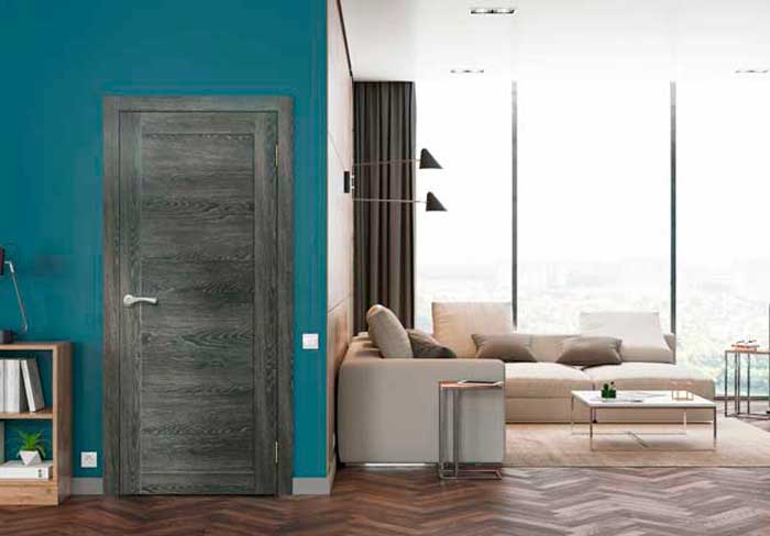 Дверное полотно глухое COMFORT-1 ПВХ