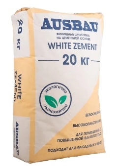 AUSBAU Шпаклевка WHITE ZEMENT (20кг)