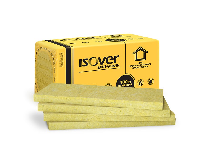 УТЕПЛИТЕЛЬ "ISOVER" Каркасный дом 50*600*1000(в уп 8шт.0,24м3=4,8м2)