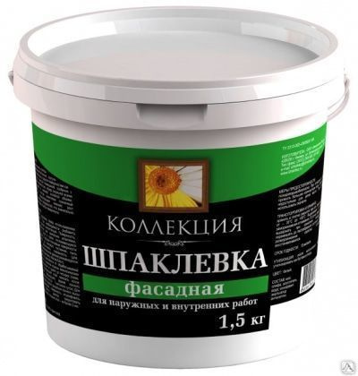 ИЖСИНТЕЗ Шпаклевка фасадная 1,5кг ведро г.Ижевск