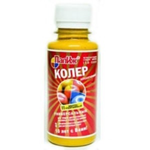 Колер.паста "Палитра" 0,1л №11 желто-коричневый