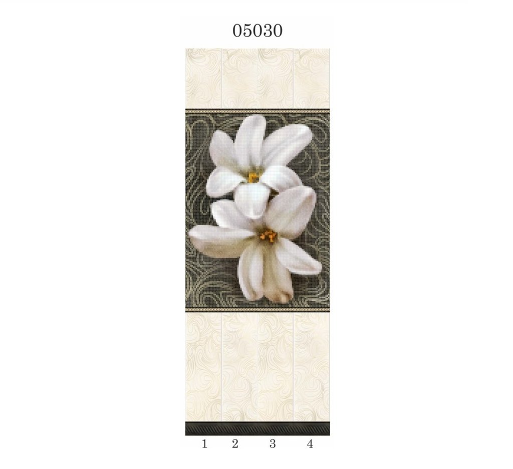 Дизайн панели PANDA "Арт деко"  05030 (панно из 4 штук)