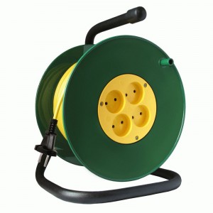 СОЮЗ силовой удлинитель на пласт. катуш. ПВС 2х0.75 4 роз. 20 м 6А 481S-3102