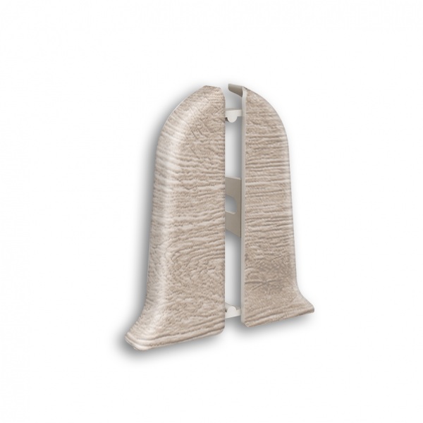 Дуб палена Заглушки для плинтуса (ПАРА) "ИДЕАЛ КЛАССИК" 