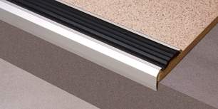 порожек Д01 НЕ 42,4*22 *90 серебро /Пластал