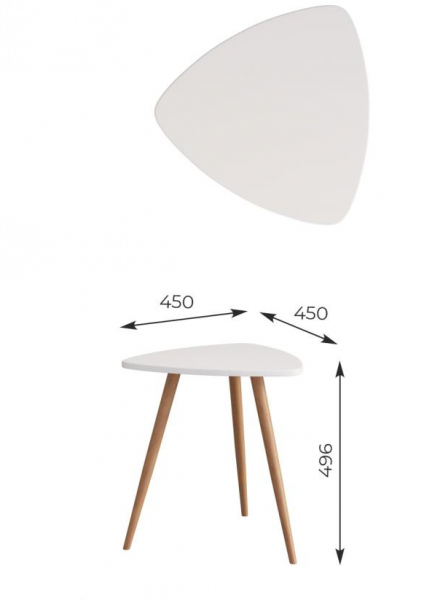 Стол журнальный "Призма" Стол журнальный "Призма".