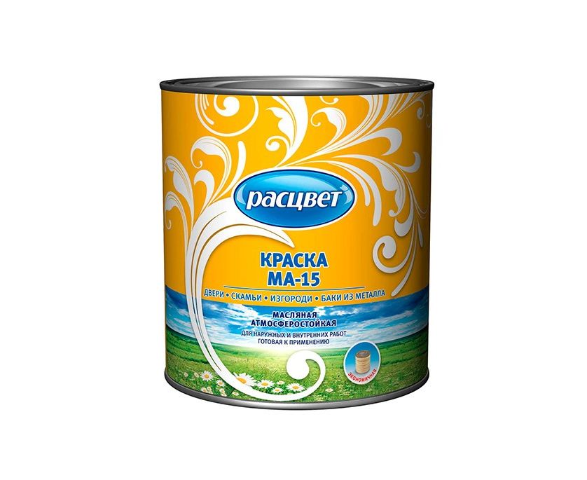 Краска МА"РАСЦВЕТ" сурик железный 2,7 кг.7437