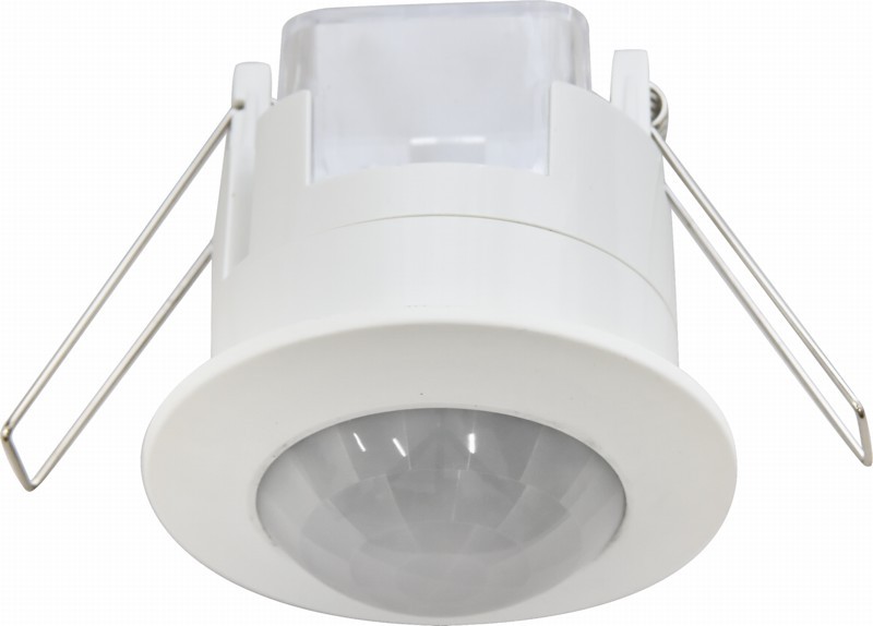 Camelion LX-453 датчик движения 1200W 360гр.потолочный встраив. (дальность 6м)