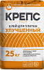 "КРЕПС"  Клей для плитки Улучшенный С1 25кг . 