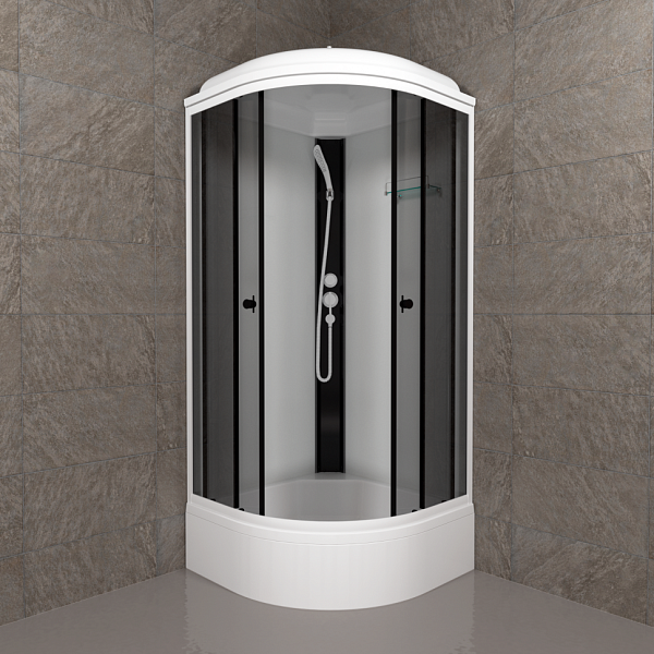 Душевая кабина "Грей Вайт" 900*900*2315 средний поддон/ Тритон Душевая кабина "Грей Вайт" 900*900*2315 средний поддон/ Тритон.