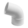 Мурол  Белый  отвод водосточной  трубы 67гр/80мм. 