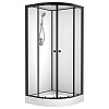 Душевая кабина Loranto NEO 90*90*205 черный/прозрачн., поддон низк., CS-22109. 