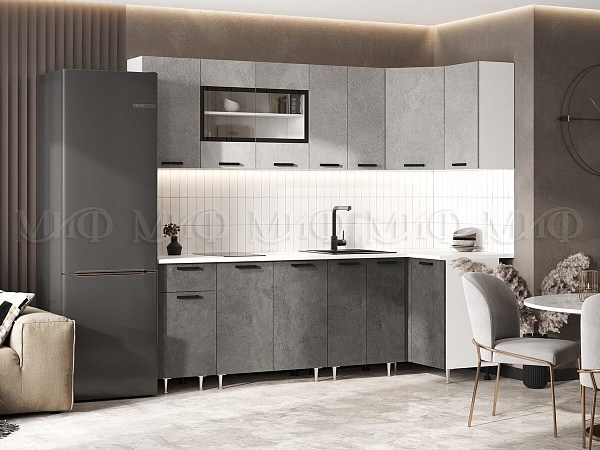 Кухня угловая "Рио NEW" 2,4*1,0 Кухня угловая "Рио NEW" 2,4*1,0.