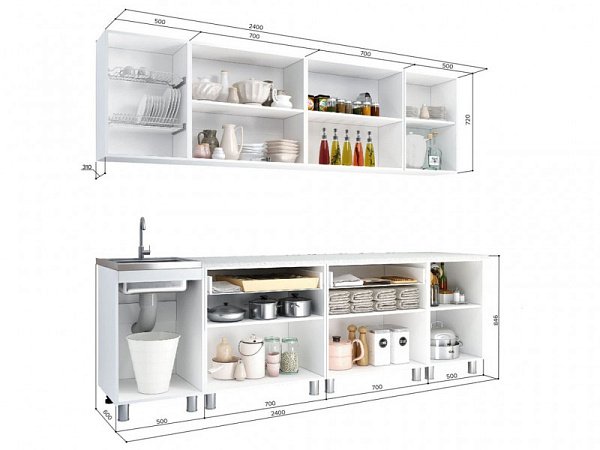 Кухня "Айсберри" Кухня "Айсберри".