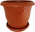 Кашпо пласт. Топрак 47,0л с поддоном терракот А5280тр Кашпо пласт. Топрак 47,0л с поддоном терракот А5280тр.